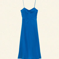 LORRAINE DRESS -- BLUE TOURMALINE