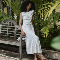 LOUISA DRESS -- SALT MARGUERITE JOLIE