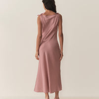 MARISELLE DRESS -- MULBERRY VALENCIA GINGHAM