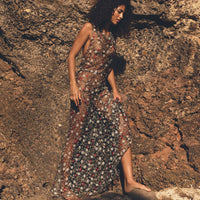 MIREILLE DRESS -- JARDIN DE MARGUERITES
