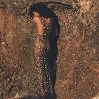 MIREILLE DRESS -- JARDIN DE MARGUERITES