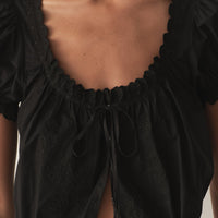 NERA TOP -- BLACK
