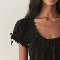 NERA TOP -- BLACK