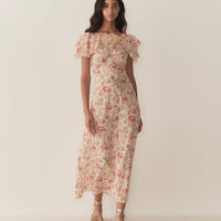 NEVARA DRESS -- FLEURS DE PROVENCE