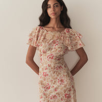 NEVARA DRESS -- FLEURS DE PROVENCE