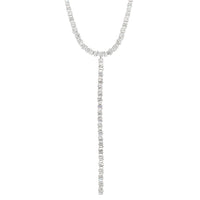 Baguette Lariat Necklace
