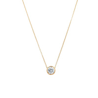 Small Solitaire Necklace