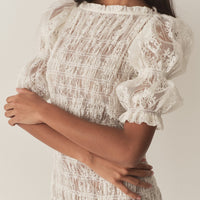 RAQUELLA DRESS -- SALT LACE