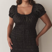 ROSALYNN DRESS -- BLACK