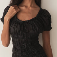 ROSALYNN DRESS -- BLACK