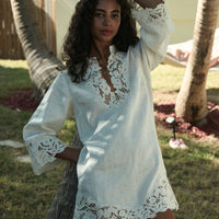 ROSELIE TUNIC -- SALT