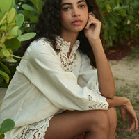 ROSELIE TUNIC -- SALT