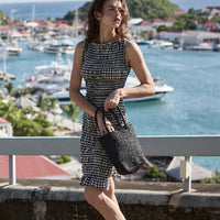 ROSELLA DRESS -- NOIR GRETA GINGHAM