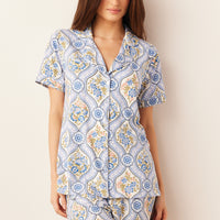 Maren Cloud Jersey PJ Set in Villeroy