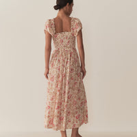 STANZA DRESS -- FLEURS DE PROVENCE