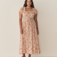 STANZA DRESS -- FLEURS DE PROVENCE