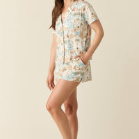 Karli Summer Jersey PJ Set in Oasis