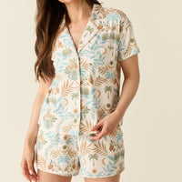 Karli Summer Jersey PJ Set in Oasis