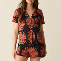 Karli Summer Jersey PJ Set in Desert Bloom