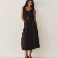 TRAVELER TOP -- BLACK