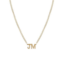 Initial Chain Necklace