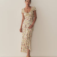 VALERINE DRESS -- WINDSWEPT BLOOMS