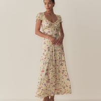 VALERINE DRESS -- WINDSWEPT BLOOMS