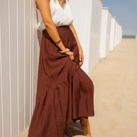 Brown Manhattan Skirt