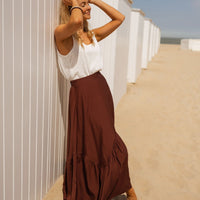 Brown Manhattan Skirt