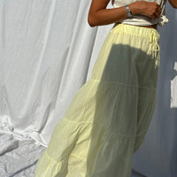 Yellow Madel Skirt