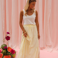 Yellow Madel Skirt