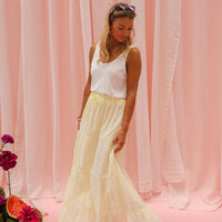 Yellow Madel Skirt