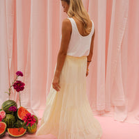 Yellow Madel Skirt