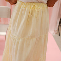 Yellow Madel Skirt
