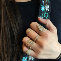 Diamond Pinky Ring