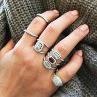 Diamond Pinky Ring