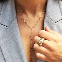Triple Stone Gypsy Ring