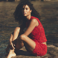 MARCIA TOP -- CARMINE