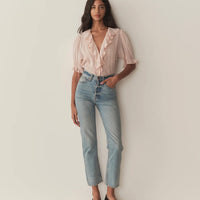 HENRI TOP -- BLUSH