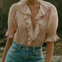 HENRI TOP -- BLUSH