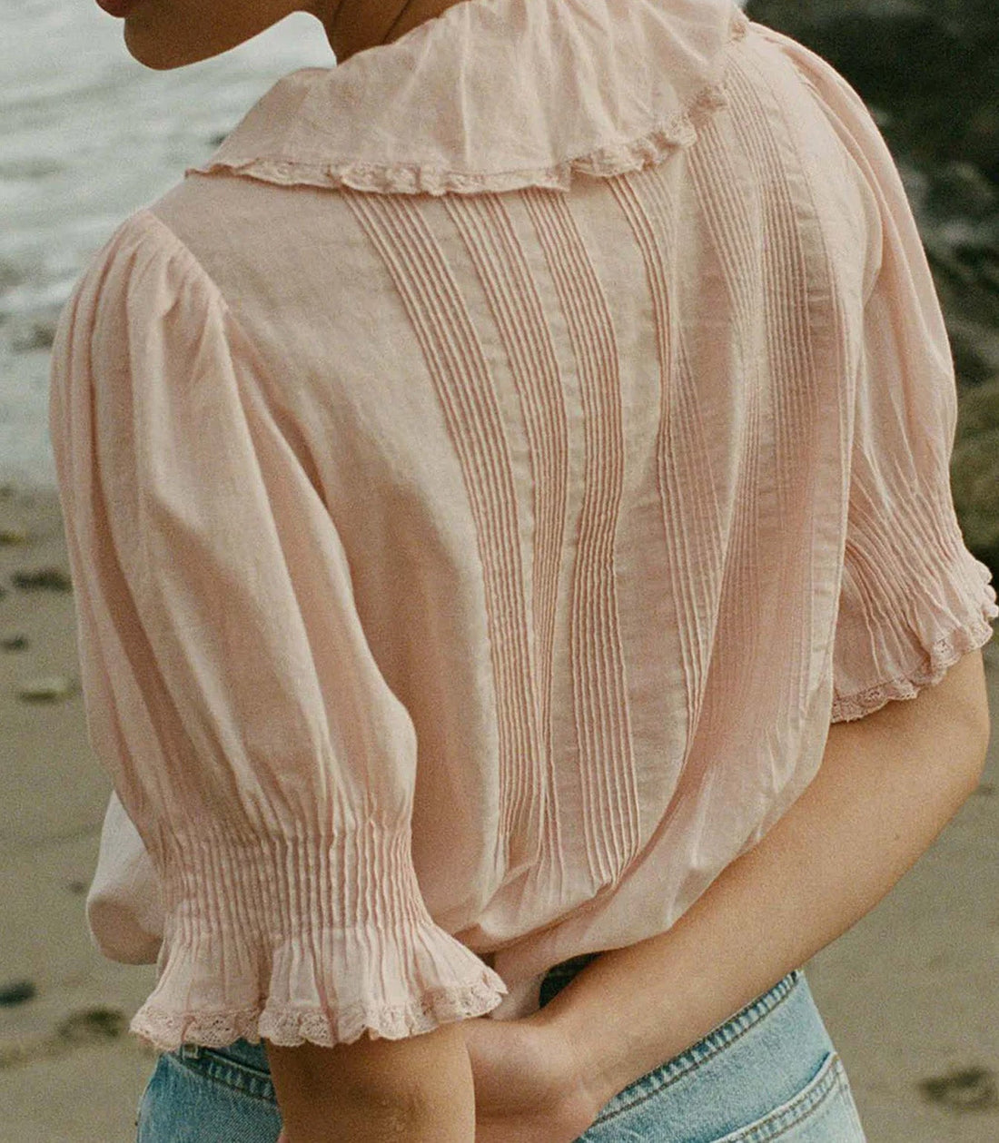 HENRI TOP -- BLUSH