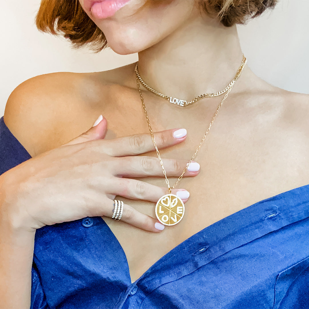 Diamond Coil Ring