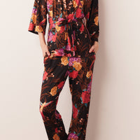 Julia Cloud Jersey PJ Set in Twilight Garden