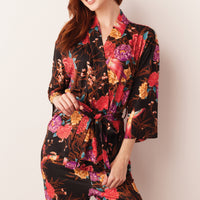 Julia Cloud Jersey PJ Set in Twilight Garden