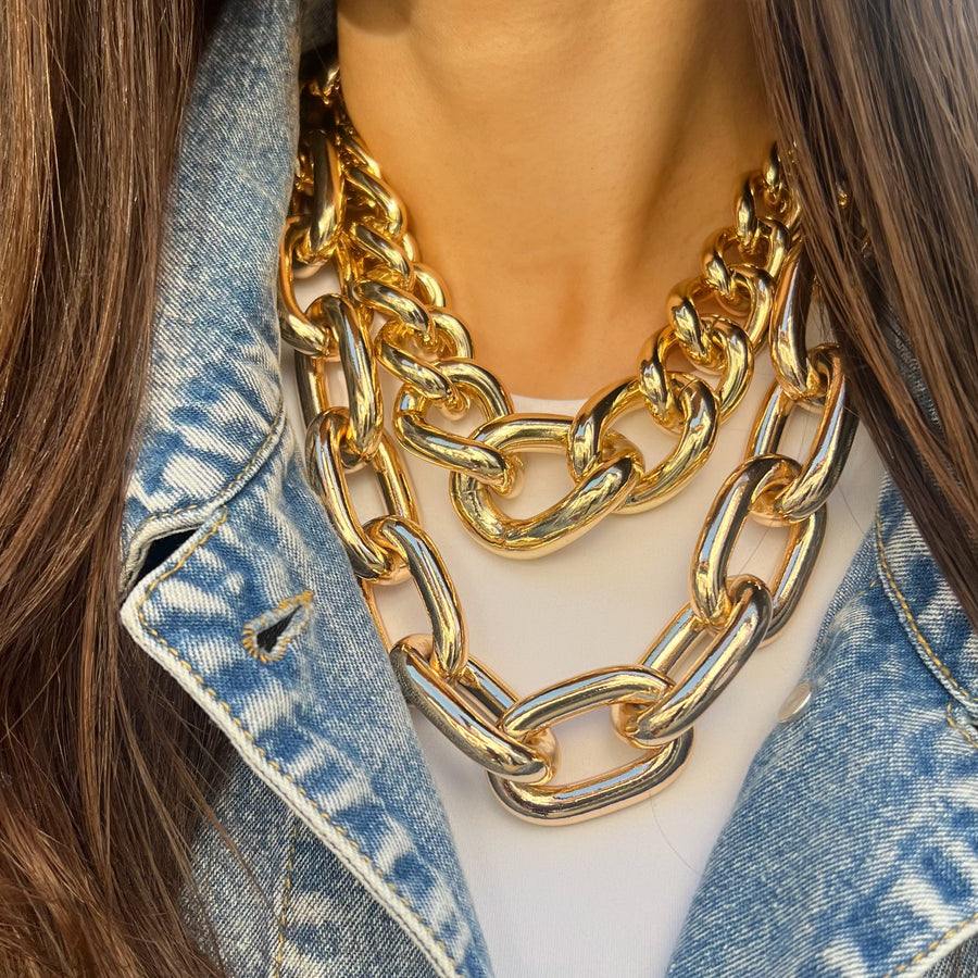 Paperclip Chain Necklace