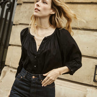 JIANA TOP -- BLACK
