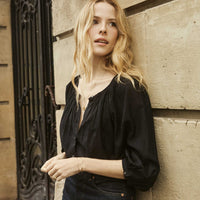 JIANA TOP -- BLACK
