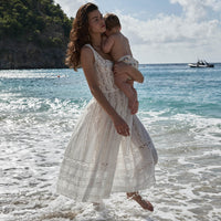AGNESA DRESS -- SALT