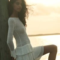 AMELINA DRESS -- IVORY