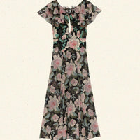 AMIRA DRESS -- ROSE GARDEN FLORAL